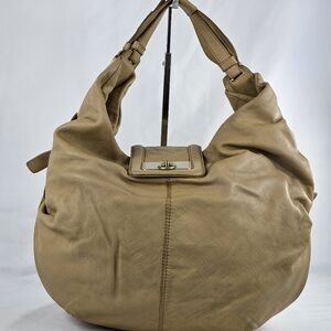 Givenchy Textured Patent Leather Hobo Bag